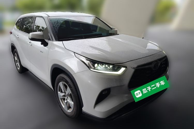 Used Toyota Highlander 2024 2.5L Smart Electric Hybrid Dual-Motor Two-Wheel-Drive Elite Edition 5 Seats Front Right 45 Deg