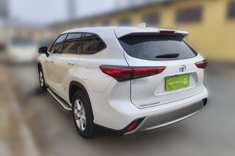 Used Toyota Highlander 2024 2.5L Smart Electric Hybrid Dual-Motor Two-Wheel-Drive Elite Edition 5 Seats Rear Left 45 Deg