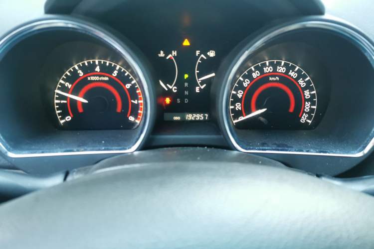 Used Toyota Highlander 2007 LIMITED Edition Odometer Close Up