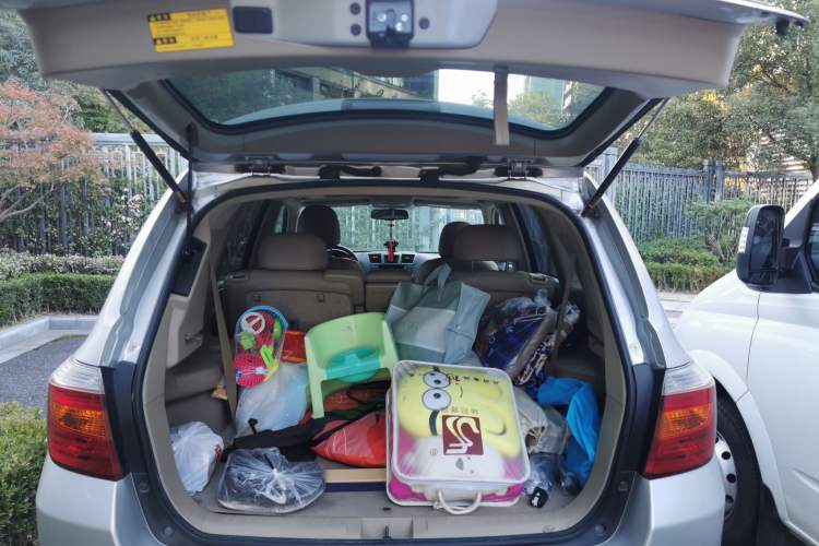 Used Toyota Highlander 2007 LIMITED Edition Trunk