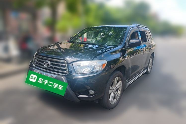 Used Toyota Highlander 2009 2.7L Two-Wheel Drive 7-Seater Luxury Edition Guazi used car, China used car export, Used car for sale, Used cars, Cheapest cars for sale