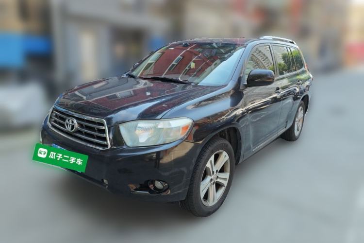 Używany Toyota Highlander 2009 2.7L Two-Wheel Drive 7-Seater Luxury Edition Guazi used car, China used car export, Used car for sale, Used cars, Cheapest cars for sale