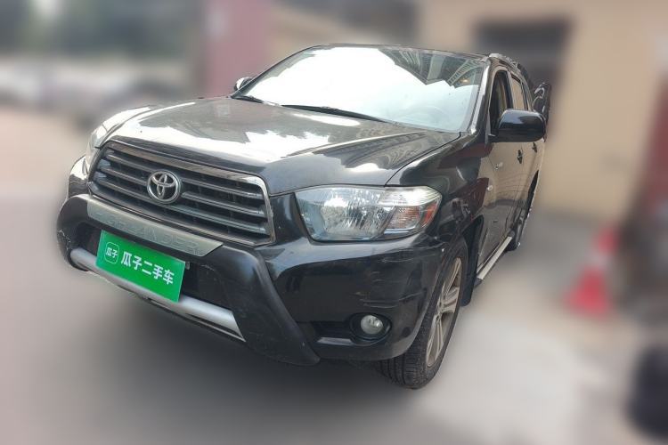 Used Toyota Highlander 2009 2.7L Two-Wheel Drive 7-Seater Luxury Edition Guazi used car, China used car export, Used car for sale, Used cars, Cheapest cars for sale