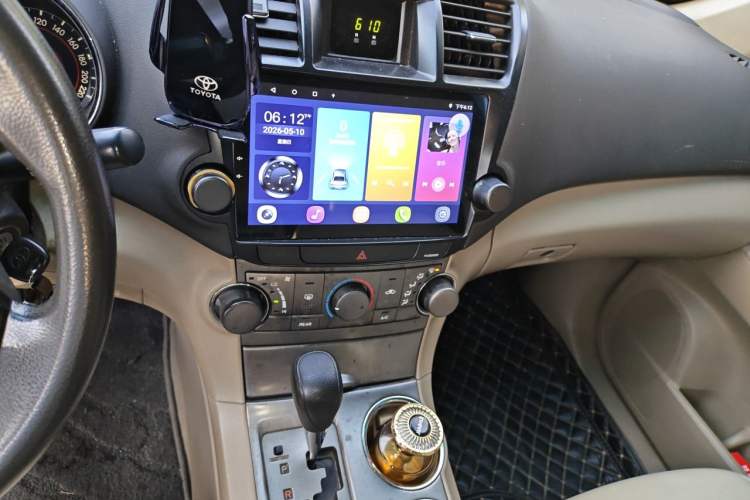 Used Toyota Highlander 2009 3.5L 4x4 7-Seater Elite Edition Audio And AC Panel