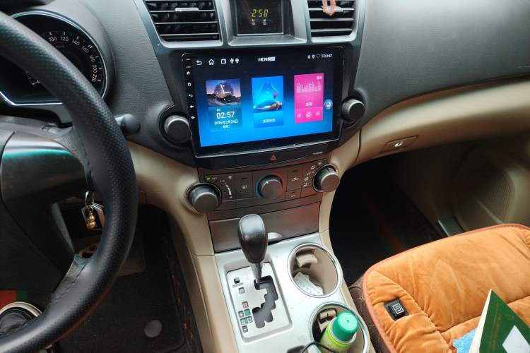 Used Toyota Highlander 2009 2.7L 2WD 5-Seater Elite Edition Audio And AC Panel
