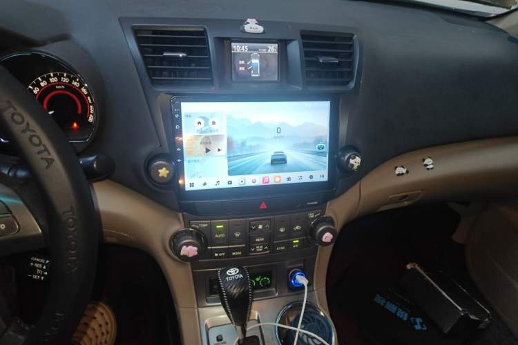 Used Toyota Highlander 2009 3.5L 4x4 7-Seater Luxury Edition Audio And AC Panel