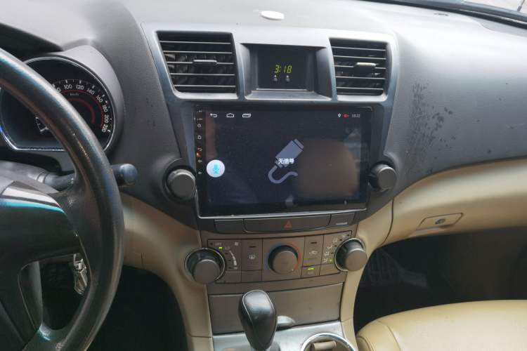 Used Toyota Highlander 2009 2.7L 2WD 5-Seater Elite Edition Audio And AC Panel