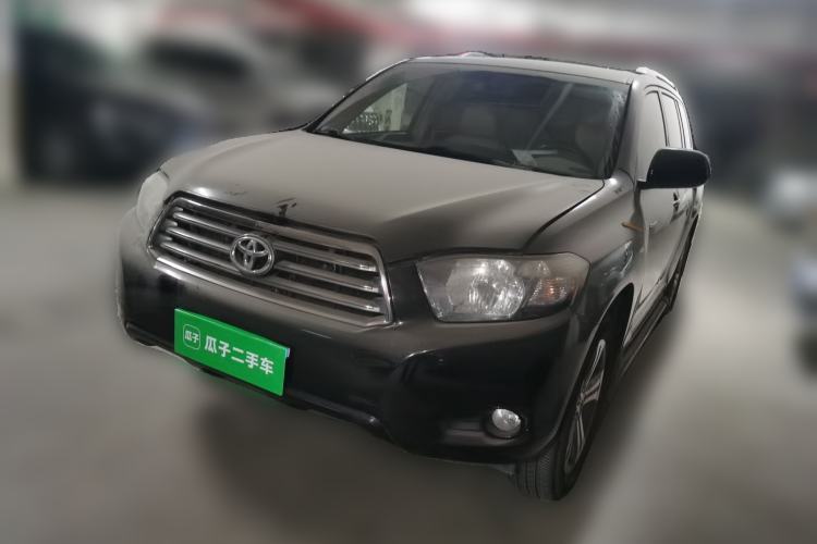 Used Toyota Highlander 2009 2.7L Two-Wheel Drive 7-Seater Luxury Navigation Edition Guazi used car, China used car export, Used car for sale, Used  cars, Cheapest cars for sale