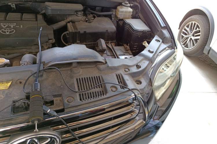 Used Toyota Highlander 2009 2.7L Two-Wheel Drive 7-Seater Luxury Edition Engine Bay Left