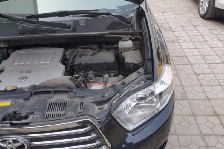 Used Toyota Highlander 2009 3.5L 4x4 7-Seater Luxury Edition Engine Bay Left