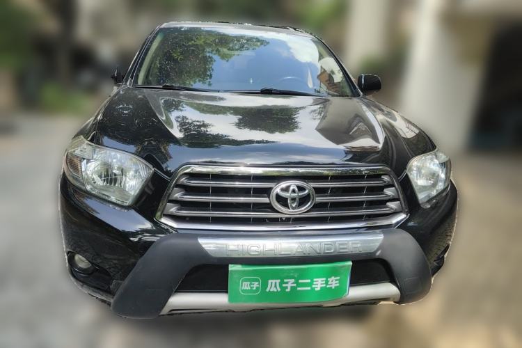 Used Toyota Highlander 2009 2.7L Two-Wheel Drive 7-Seater Luxury Edition Front
