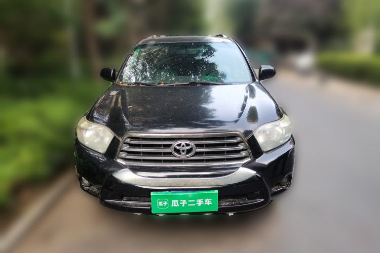Used Toyota Highlander 2009 2.7L Two-Wheel Drive 7-Seater Luxury Edition Front
