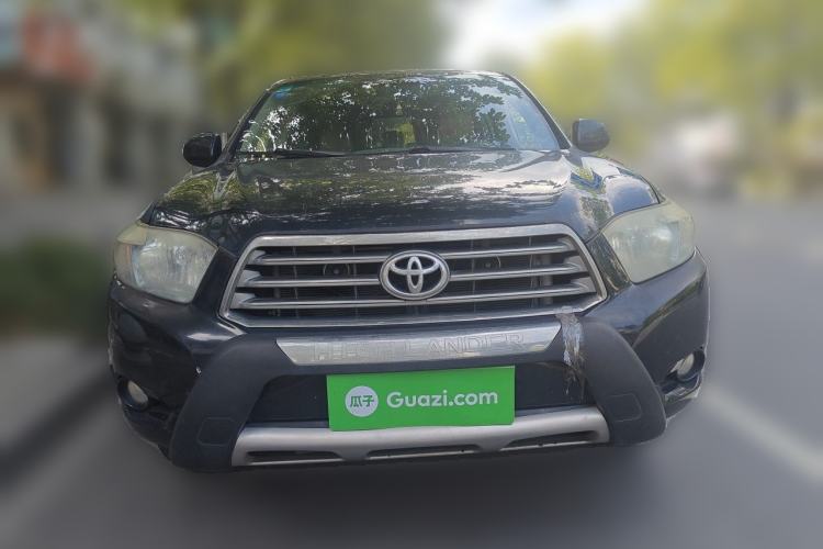 Used Toyota Highlander 2009 2.7L Two-Wheel Drive 7-Seater Luxury Edition Front