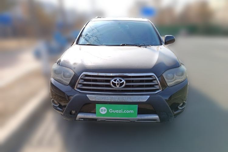 Used Toyota Highlander 2009 2.7L Two-Wheel Drive 7-Seater Luxury Edition Front