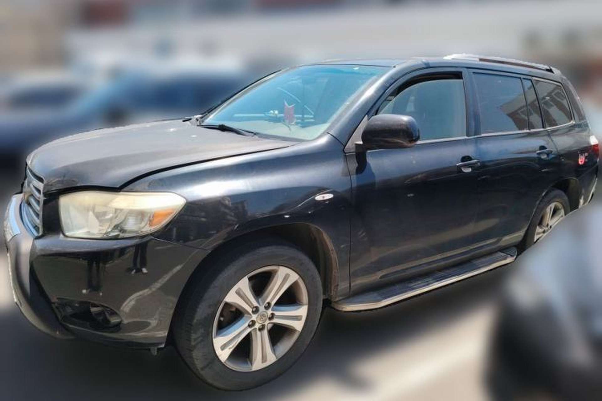 Used Toyota Highlander 2009 2.7L Two-Wheel Drive 5-Seater Sport Edition Front Left 45 Deg