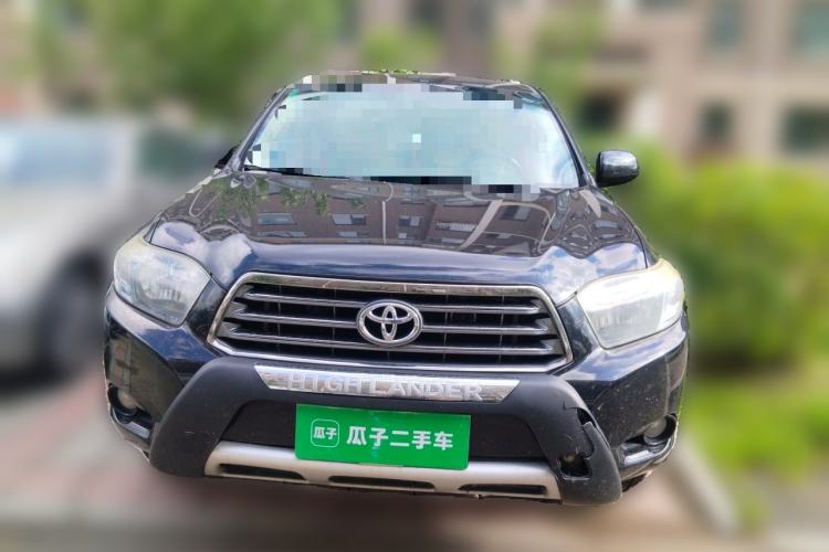 Used Toyota Highlander 2009 2.7L Two-Wheel Drive 7-Seater Luxury Edition Front