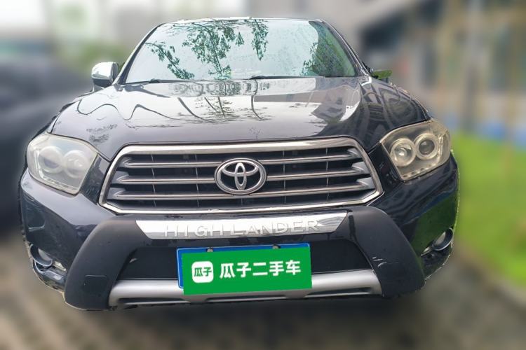 Used Toyota Highlander 2009 2.7L Two-Wheel Drive 7-Seater Luxury Edition Front