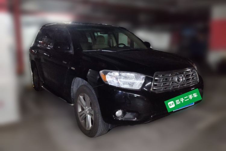 Used Toyota Highlander 2009 2.7L Two-Wheel Drive 7-Seater Luxury Edition Front Right 45 Deg