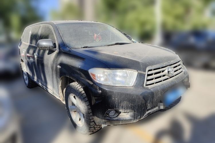 Used Toyota Highlander 2009 3.5L 4x4 7-Seater Elite Edition Front Right 45 Deg