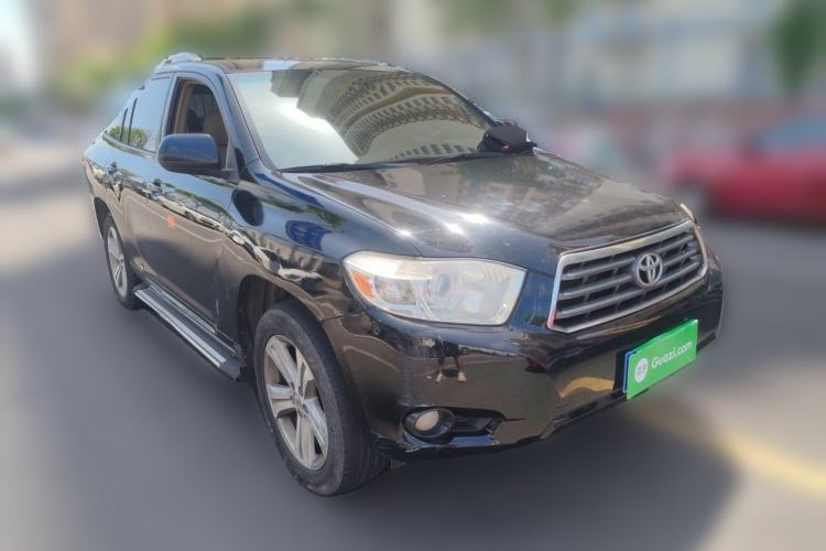 Used Toyota Highlander 2009 2.7L Two-Wheel Drive 7-Seater Luxury Edition Front Right 45 Deg