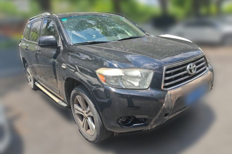 Used Toyota Highlander 2009 2.7L Two-Wheel Drive 5-Seater Sport Edition Front Right 45 Deg