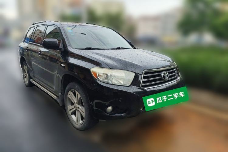 Used Toyota Highlander 2009 2.7L Two-Wheel Drive 5-Seater Sport Edition Front Right 45 Deg