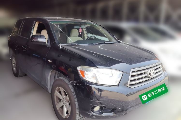 Used Toyota Highlander 2009 2.7L 2WD 5-Seater Elite Edition Front Right 45 Deg