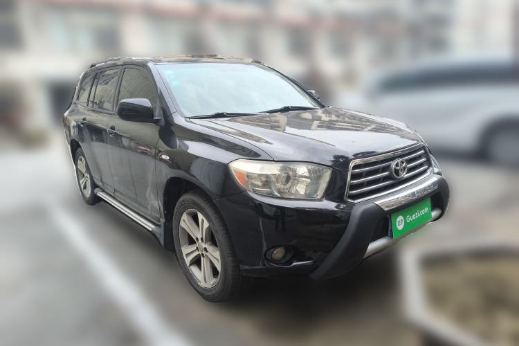 Used Toyota Highlander 2009 3.5L 4x4 7-Seater Luxury Edition Front Right 45 Deg