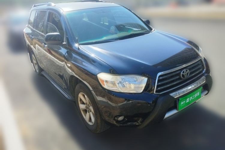 Used Toyota Highlander 2009 3.5L 4x4 7-Seater Elite Edition Front Right 45 Deg