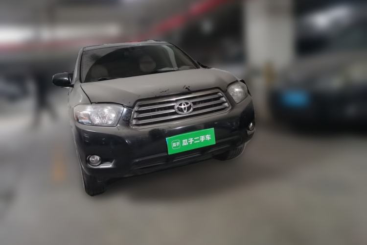 Used Toyota Highlander 2009 2.7L Two-Wheel Drive 7-Seater Luxury Navigation Edition Front Right 45 Deg