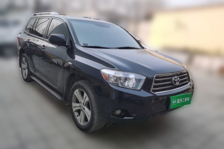 Used Toyota Highlander 2009 3.5L 4x4 7-Seater Luxury Edition Front Right 45 Deg