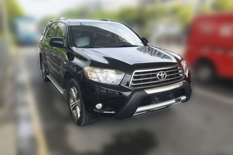 Used Toyota Highlander 2009 2.7L Two-Wheel Drive 7-Seater Luxury Edition Front Right 45 Deg