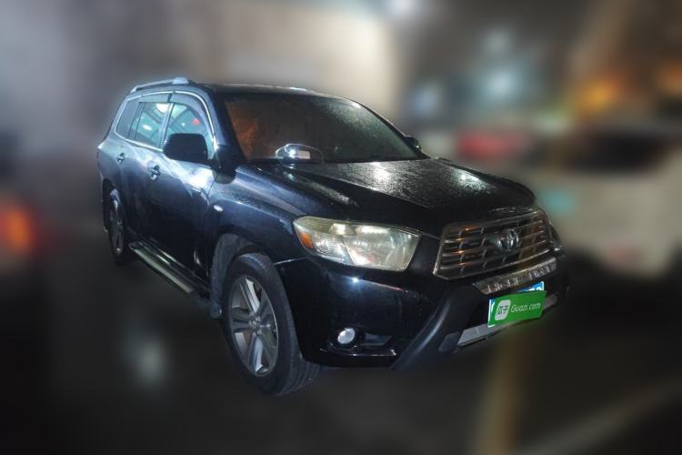 Used Toyota Highlander 2009 2.7L Two-Wheel Drive 7-Seater Luxury Edition Front Right 45 Deg