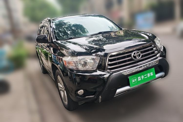 Used Toyota Highlander 2009 3.5L 4x4 7-Seater Luxury Edition Front Right 45 Deg