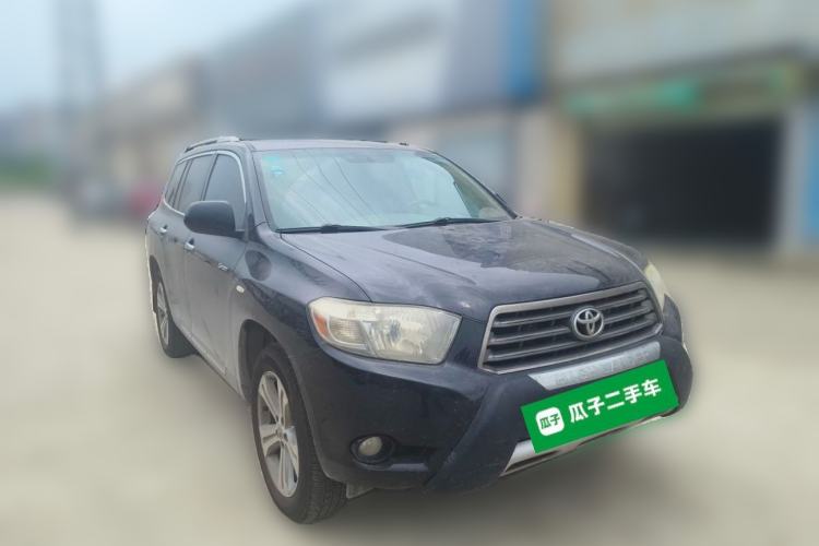 Used Toyota Highlander 2009 2.7L Two-Wheel Drive 5-Seater Sport Edition Front Right 45 Deg