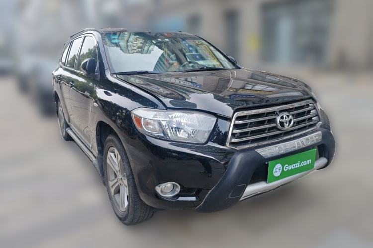 Used Toyota Highlander 2009 2.7L Two-Wheel Drive 7-Seater Luxury Edition Front Right 45 Deg