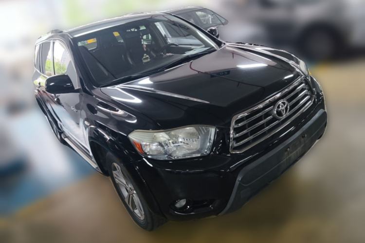 Used Toyota Highlander 2009 2.7L Two-Wheel Drive 7-Seater Luxury Navigation Edition Front Right 45 Deg