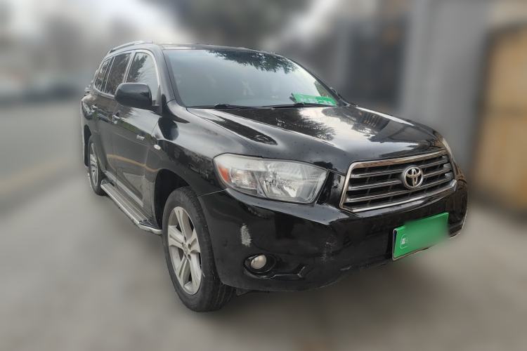 Used Toyota Highlander 2009 2.7L Two-Wheel Drive 5-Seater Sport Edition Front Right 45 Deg