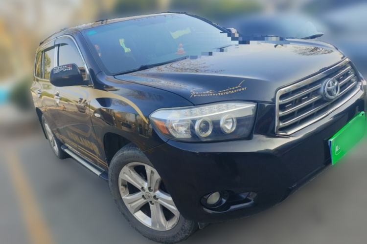 Used Toyota Highlander 2009 2.7L Two-Wheel Drive 7-Seater Luxury Edition Front Right 45 Deg