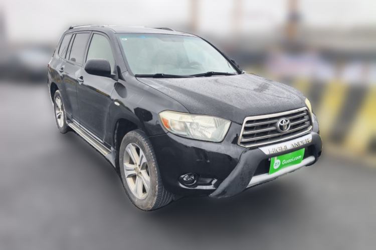 Used Toyota Highlander 2009 3.5L 4x4 7-Seater Luxury Edition Front Right 45 Deg