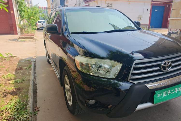 Used Toyota Highlander 2009 2.7L 2WD 5-Seater Elite Edition Front Right 45 Deg