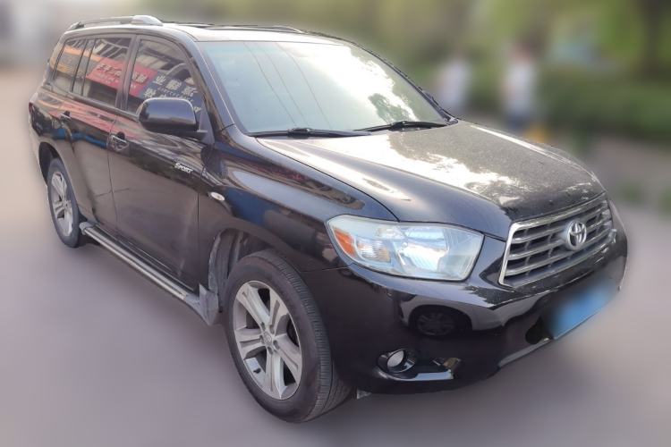 Used Toyota Highlander 2009 2.7L Two-Wheel Drive 7-Seater Luxury Edition Front Right 45 Deg