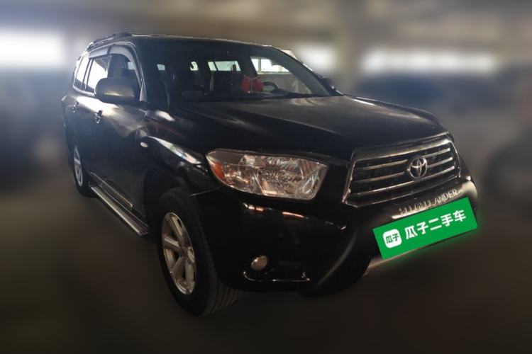 Used Toyota Highlander 2009 2.7L 2WD 7-Seater Elite Edition Front Right 45 Deg