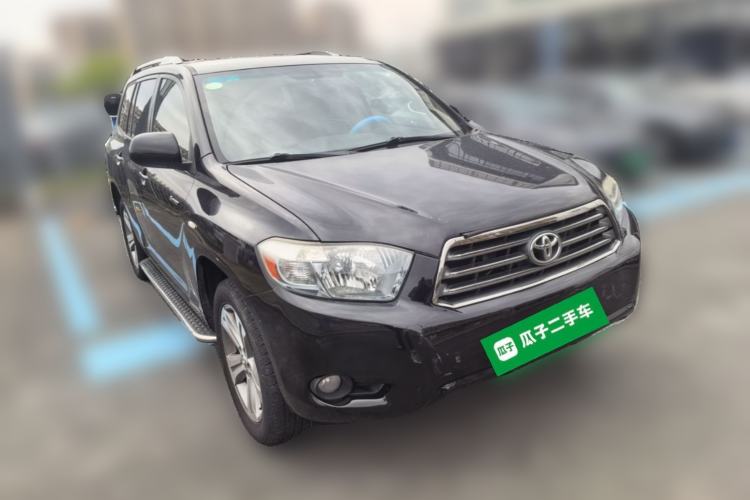 Used Toyota Highlander 2009 2.7L Two-Wheel Drive 5-Seater Sport Edition Front Right 45 Deg