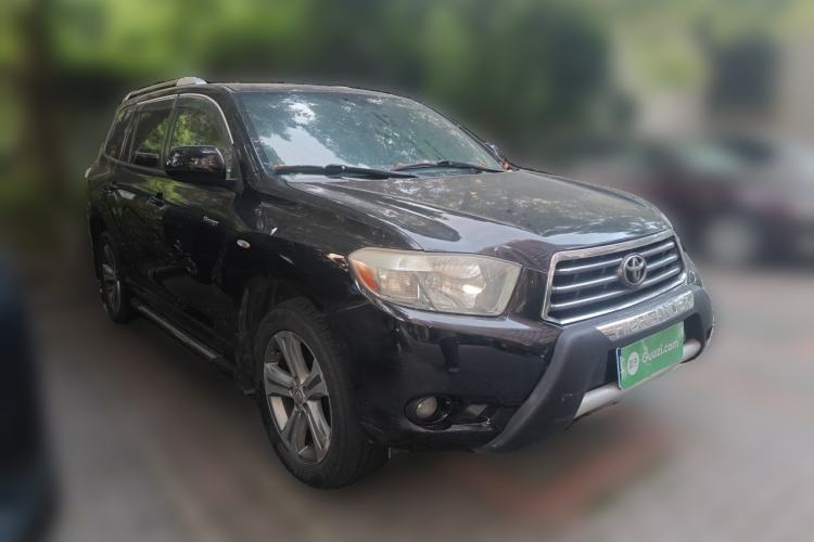 Used Toyota Highlander 2009 3.5L 4x4 7-Seater Luxury Edition Front Right 45 Deg