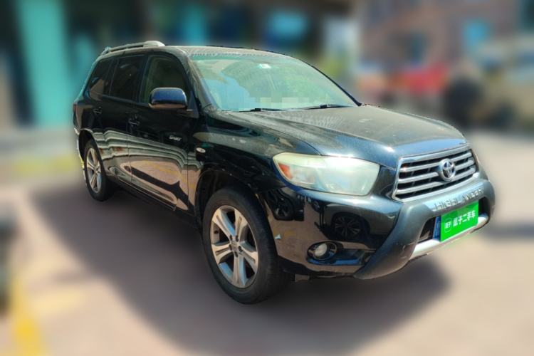 Used Toyota Highlander 2009 2.7L Two-Wheel Drive 7-Seater Luxury Edition Front Right 45 Deg