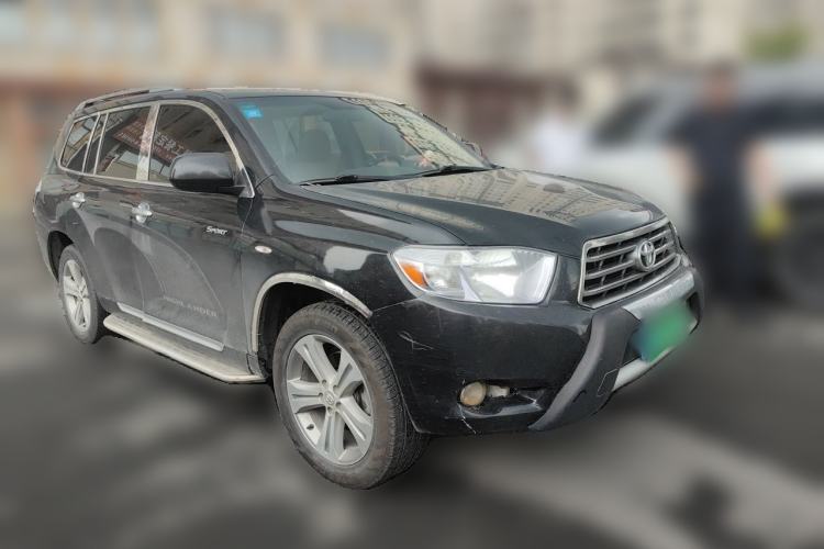 Used Toyota Highlander 2009 2.7L Two-Wheel Drive 7-Seater Luxury Edition Front Right 45 Deg