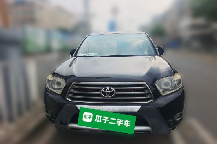 Used Toyota Highlander 2009 2.7L Two-Wheel Drive 7-Seater Luxury Edition Front