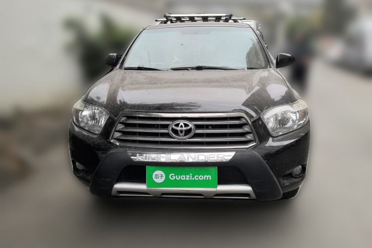 Used Toyota Highlander 2009 2.7L Two-Wheel Drive 7-Seater Luxury Edition Front
