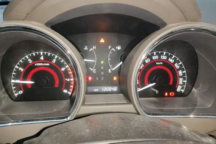 Used Toyota Highlander 2009 2.7L Two-Wheel Drive 5-Seater Sport Edition Instrument Cluster